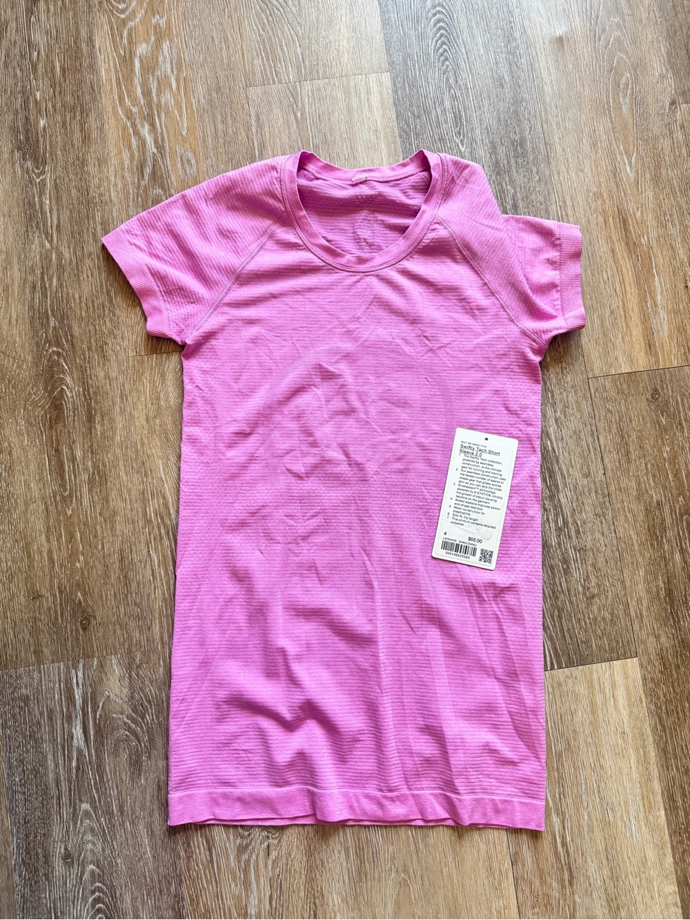 Lululemon swiftly tech short sleeve Dahlia Mauve